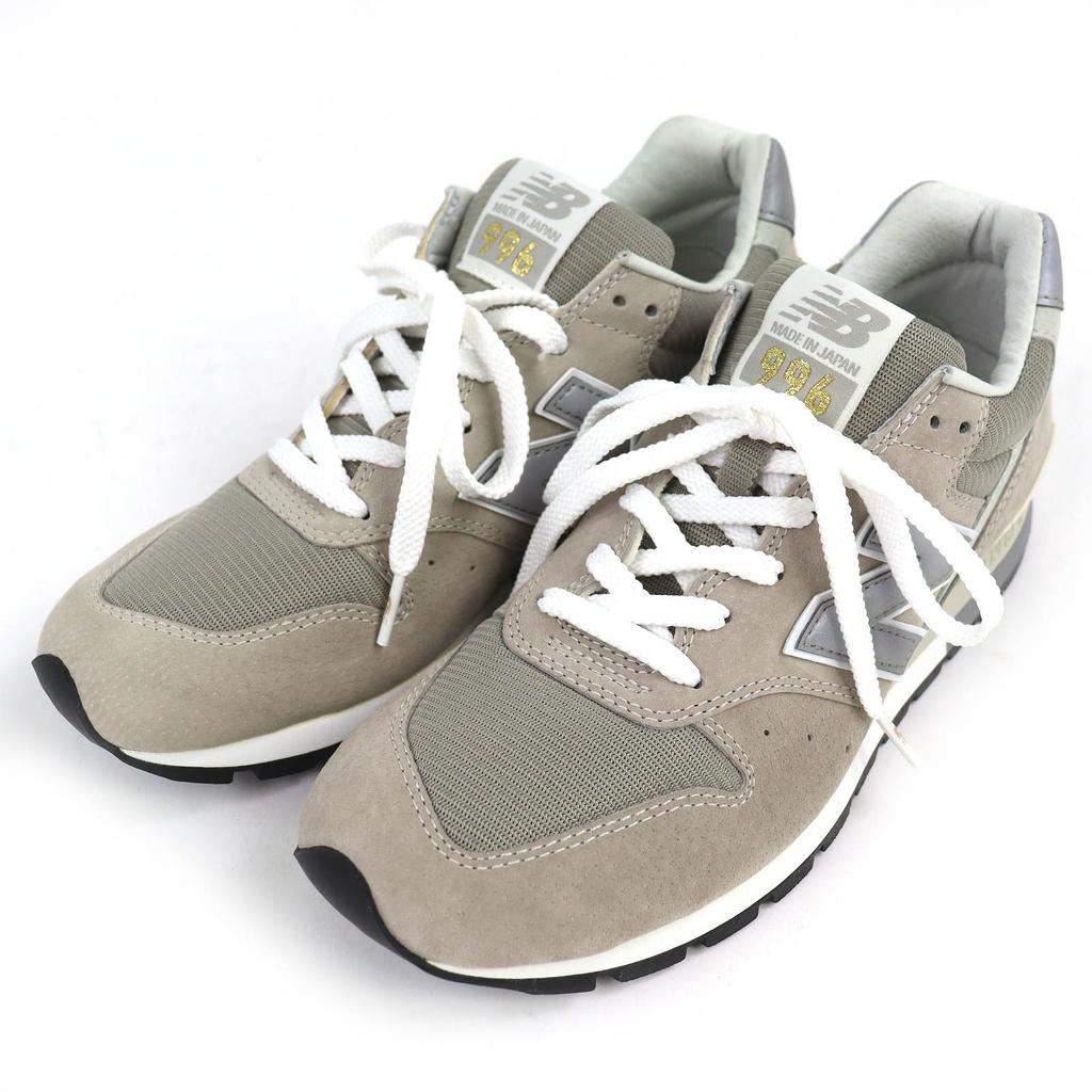 Pristine NEW BALANCE Sneakers M996JP Handmade Gray Mens 26.5 Used