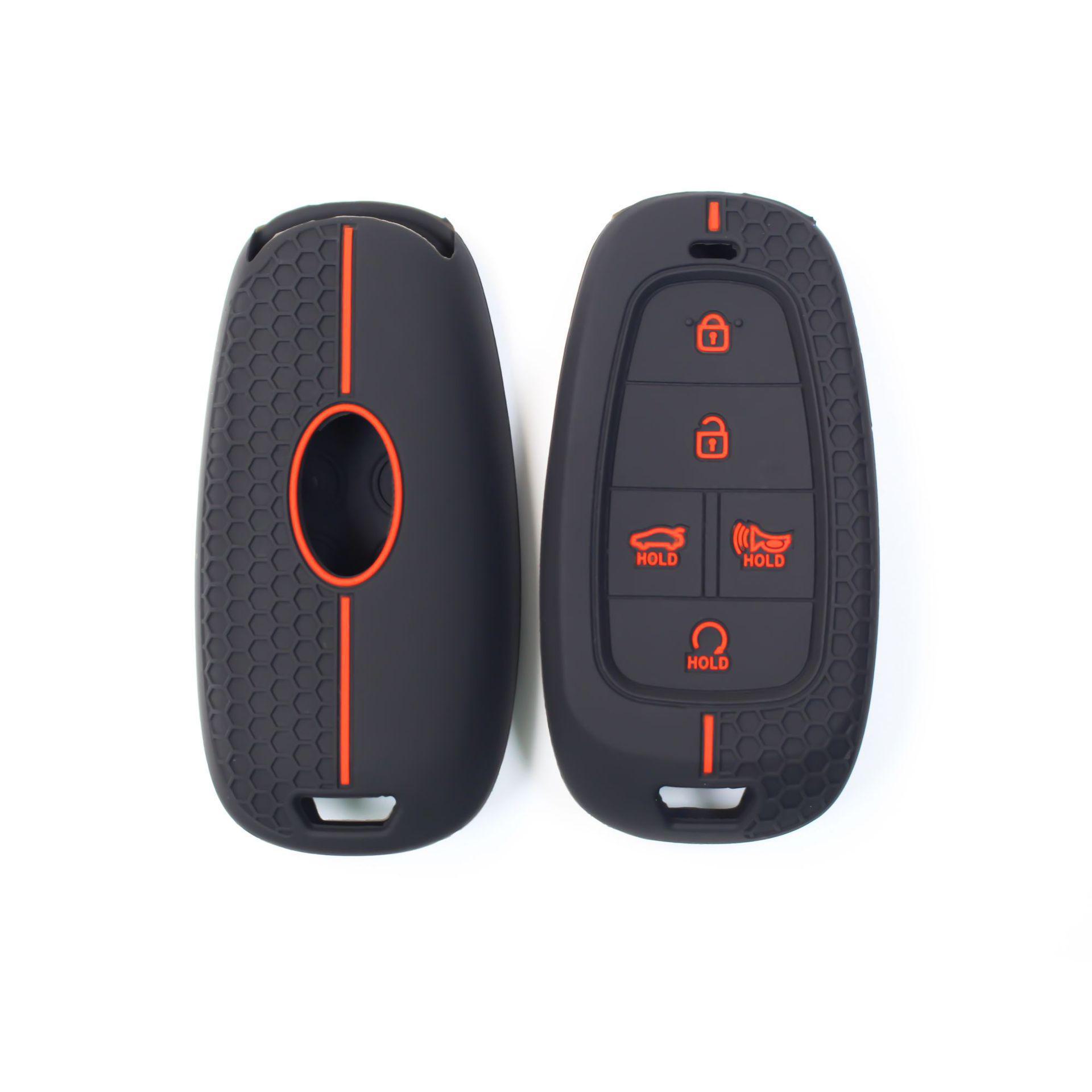 

Чехол для ключа Hyundai Tucson - стильная 5-кнопочная сумка-чехол для автомобиля для мужчин и женщин