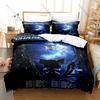 Vintage Smoke Chase Atlantic Group Poster HD Print 3 Piece Bedding Set Duvet Cover + 2 Pillowcases Dark Pop Music Lovers Gift