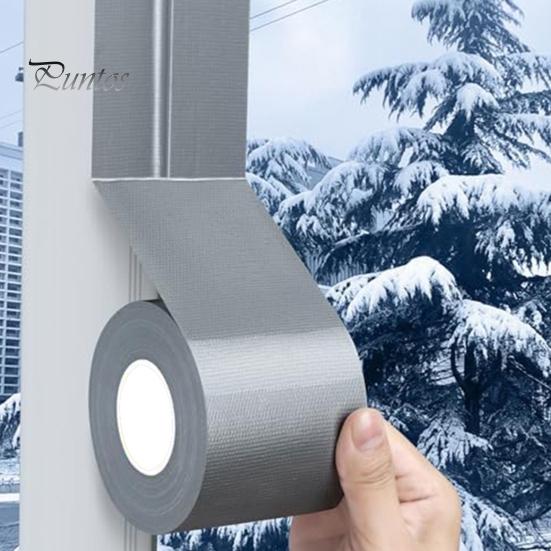 1 Roll 7x2000CM Window Sealing Tape Self-Adhesive Weather Stripping Winter Windproof Waterproof Home Office Door Window Insulation Tape