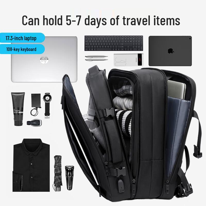 VICTORIATOURIST Erweiterbarer Business-Reise-Laptop-Rucksack
