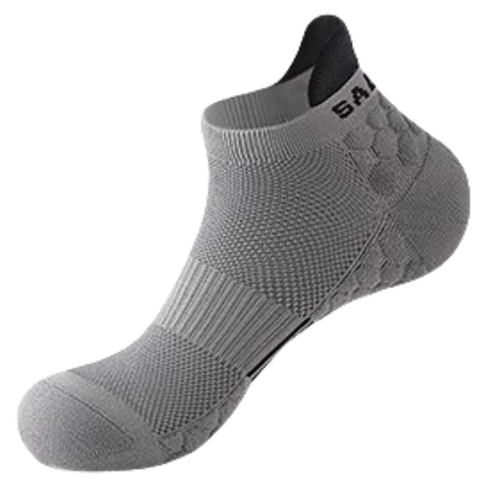 Men's Short-sleeved Summer Thin Anti-odor Mesh Breathable Sports Socks, Specially Designed for Basketball, Running and Badminton