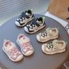 2025 Autumn New Male and Female Infant Toddler Shoes Soft Sole Non-slip Anti-kick Breathable Single Shoes Fashionable and Versatile