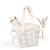 Small Dog Carrier Tote Bag for Travel Soft Shoulder Bag Large Capacity