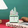 Christmas Countdown Wooden Mini Calendar Ornament – Festive Desktop Decoration & Gift