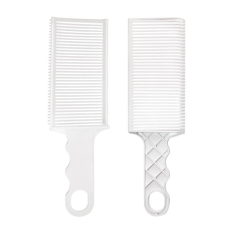 Plastic Pompadour Fade Barber Comb: Convenient Flat Top Clipper & Styling Tool for Home Haircuts