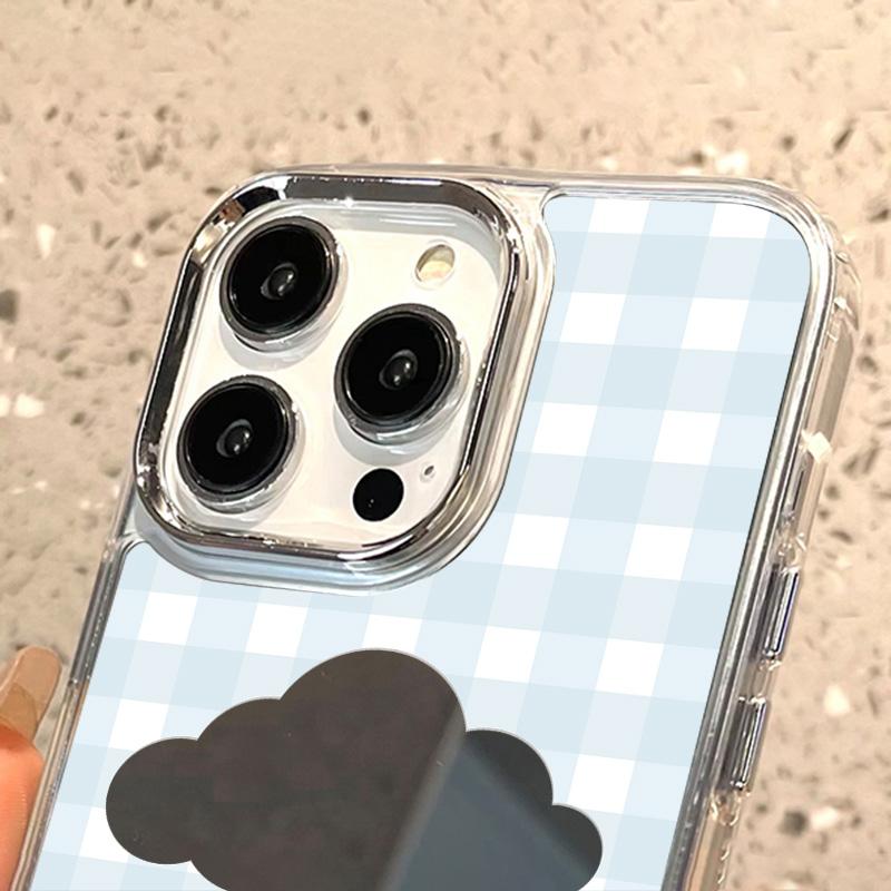 Mobile Phone Cases for iPhone 11 13 XR 15 Pro Max 12 14 Pro Max Case iPhone 16 XS Max Mirror Protective Case Mirror Exquisite Cartoon Waterproof