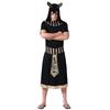 ANGEL TOMAS, SA. Egyptisk Anubis-kostyme. XS/S. Voksen