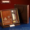 Chinese Style Custom Logo Notebook & Gift Box Set for Business and Cultural Events