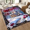 Christmas 319 Floor Rug Office Rug Perfect for Bedrooms Kitchen Entryway Balcony Antislip Carpet Decorate Offices Gift for Festivals
