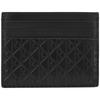 Jeans Men's Embossed Leather Card Holder