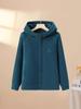 New Style Plus Velvet Thick Comfort Hooded Winter Jacket for Moms