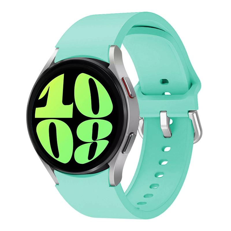 Silicone Band for Samsung Galaxy Watch 7/6/5/4 44mm 40mm/5 Pro 45mm Bracelet Galaxy Watch 4/6 Classic 47mm 43mm 46mm 42mm Strap