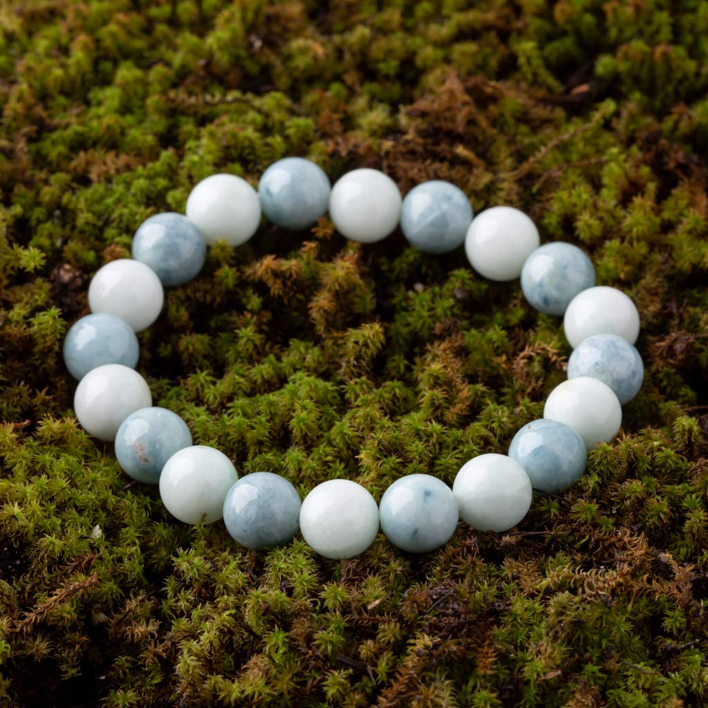 17cm Itoigawa Natural Jadeite Blue Japanese National Jomon Power Stone Jadeite Workshop Special Paulownia Wood Quality Guarantee BR0251 (10mm beads,