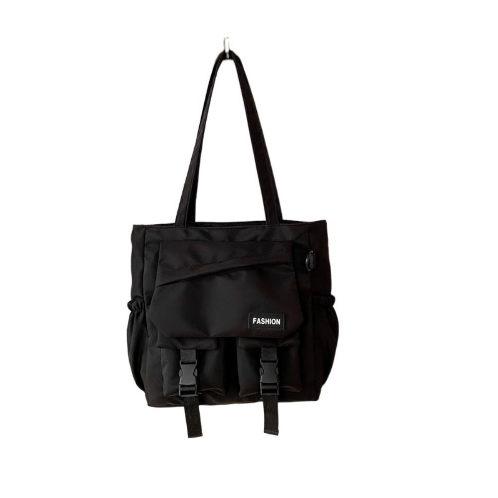 Canvas Handbag Large Capacity Totes Bag Simple Shoulder Bag  Female