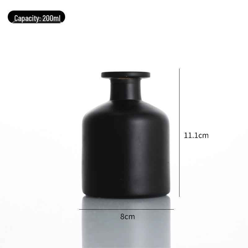 Hot Selling 100ml Large Belly Colored Glass Aroma Diffuser Bottle - Transparent or Frosted