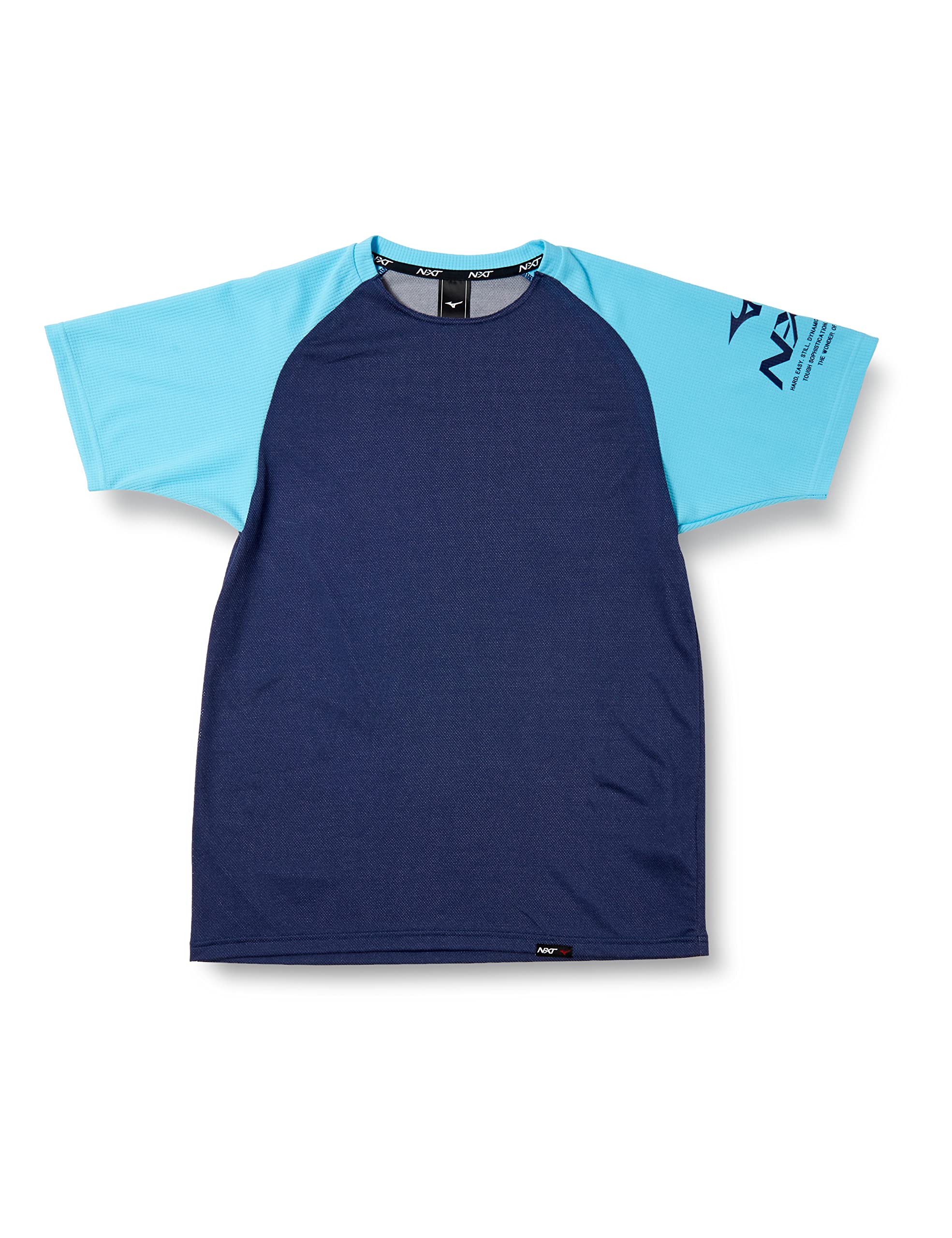 

Mizuno Dry Aeroflow Ice Training Short Highly Cool to the Slim Estate Size S N-XT T-Shirt, Sleeve, Breathable, Touch, Fit, 32JAA217, Men s Blue,