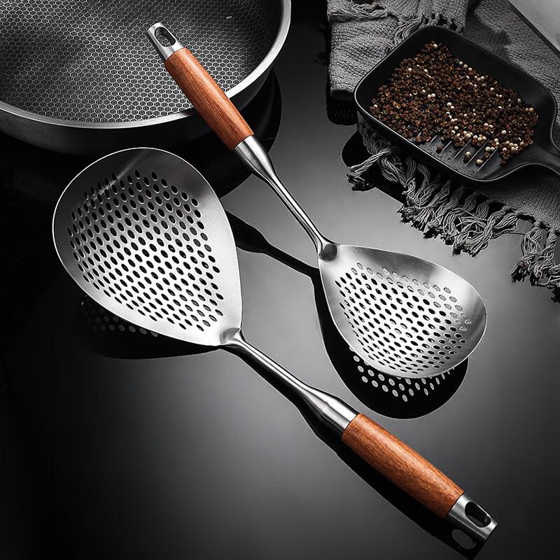 Ruhan Stainless Steel Kitchen Strainer Spoon Set