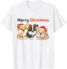 Corgi Christmas Dogs Christmas Animals Cute Dogs T-Shirt