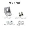 KDSSYFT 2020 Series Aluminum Profile Connector Corner Brackets Hex Socket Cap Screws M5 Nuts M5 Flat Washers Aluminum Profile Accessories for 6mm