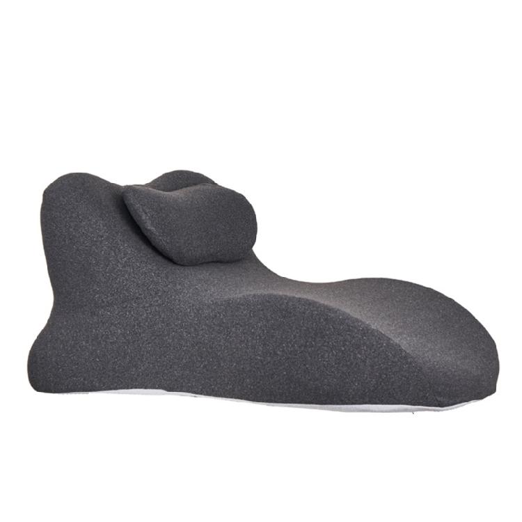

Light Support Pillow With Breathable Cover For Full Comfort During Activity темно-сірий