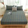 Double Bed Fitted Sheet Quilting Bedspread On The Bed Woven Air-Permeable Mattress Cover Single Bed Cover Bed with Pillowcases