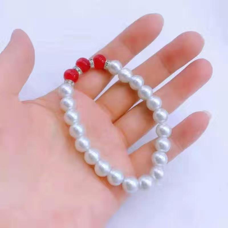 Synthetic Imitation Pearl Women'S Necklace Mother'S Day Gift Pearl Necklace For Mother Elders Temperament Versatile Jewelry Necklace