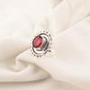 Pink Rubellite Gemstone Jewelry, 925 Sterling Silver Ring, Handmade Charming Ring, Bohemian Rubellite Earring For Grandma Gift
