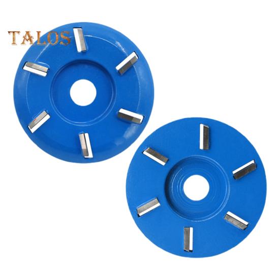 6 Teeth Wood Carving Disc Smooth Precise Carving Easy Installation Multipurpose Stump Remover Angle Grinder Wood Carving Disc