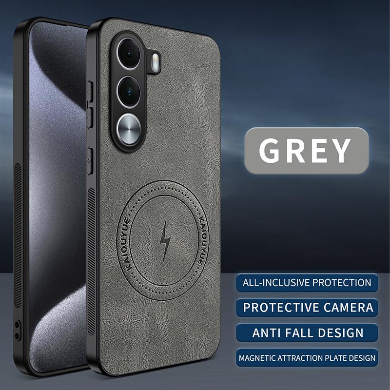 Pentru husă Realme C100X/Realme C100i/RealmeC100 4G Simplă Elegantă Aspirație Magnetică Piele PU de Lux Prietenoasă cu Pielea Husă Anti-cădere
