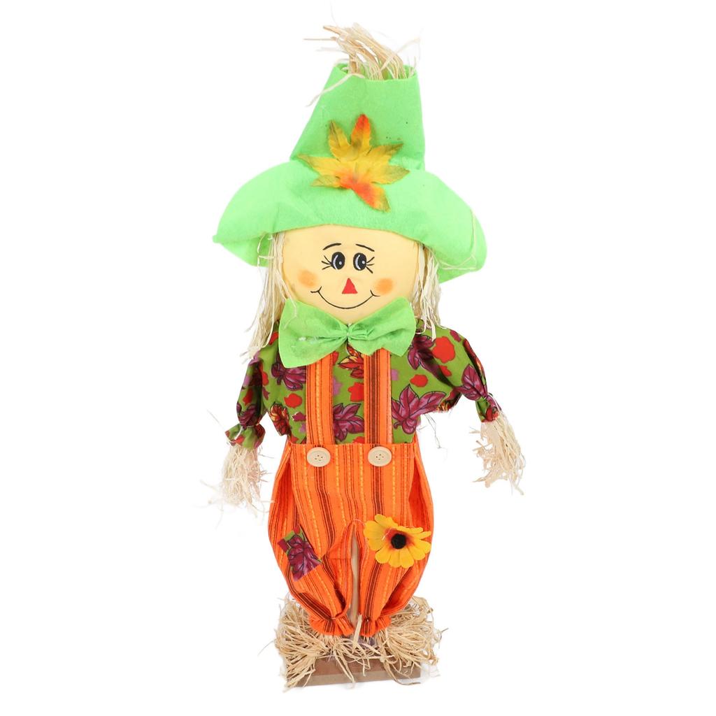 Scarecrow Figure Fall Scarecrow Decoration Thanksgiving Scarecrow for Garden Protection 60cm Height