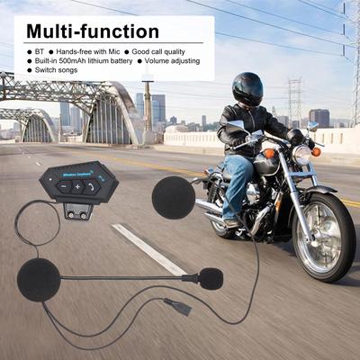 Motorcykelhjälm Hörlurar Bluetooth 4.0+EDR Headset Trådlös hjälm Hörlurar Handsfree med