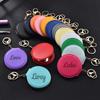 Personalized Candy Color Portable Folding Double-Sided Makeup Mirror with Engraved Name