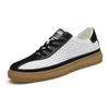 Fashion High Quality Men's Leather Leisure Shoes Handmade Soles Men's Sports Shoes Classic Hiking Shoes Fashionable Color Matching