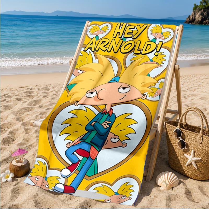 Arnold Adventure Awaits Beach Towel, Microfiber Beach Towel, Perfect For Pool, Beach, Travel, Home Decor Beach Party Fan Gifts