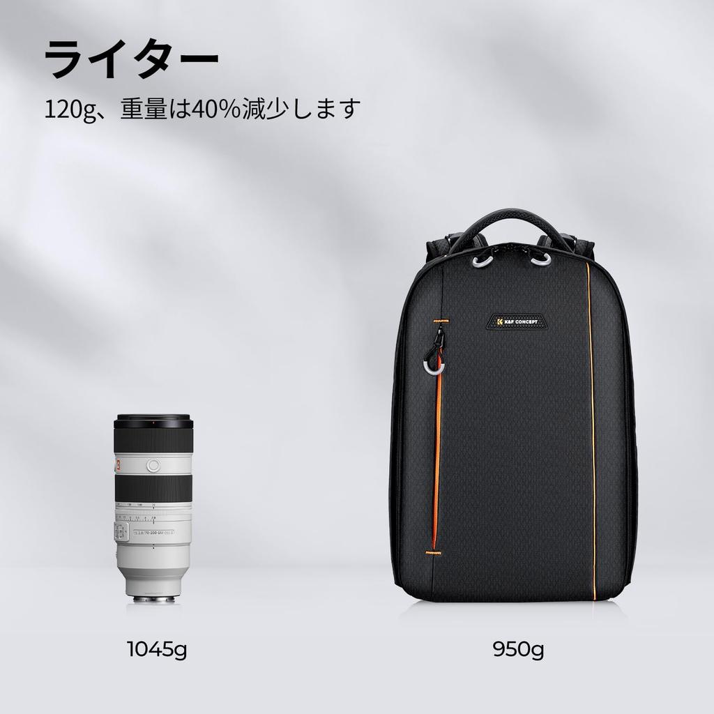 CONCEPT Camera Camera 18L Large Fits Suitable for and Outdoor K&F Bag, Backpack, Rucksack, Capacity, Stylish, Lightweight, DSLR/14-inch Laptop/Tripod,