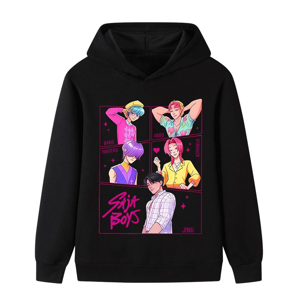 Kpop Witch Hunters Print Medium Older Kids Boys Girls Hoodies Sweater 100