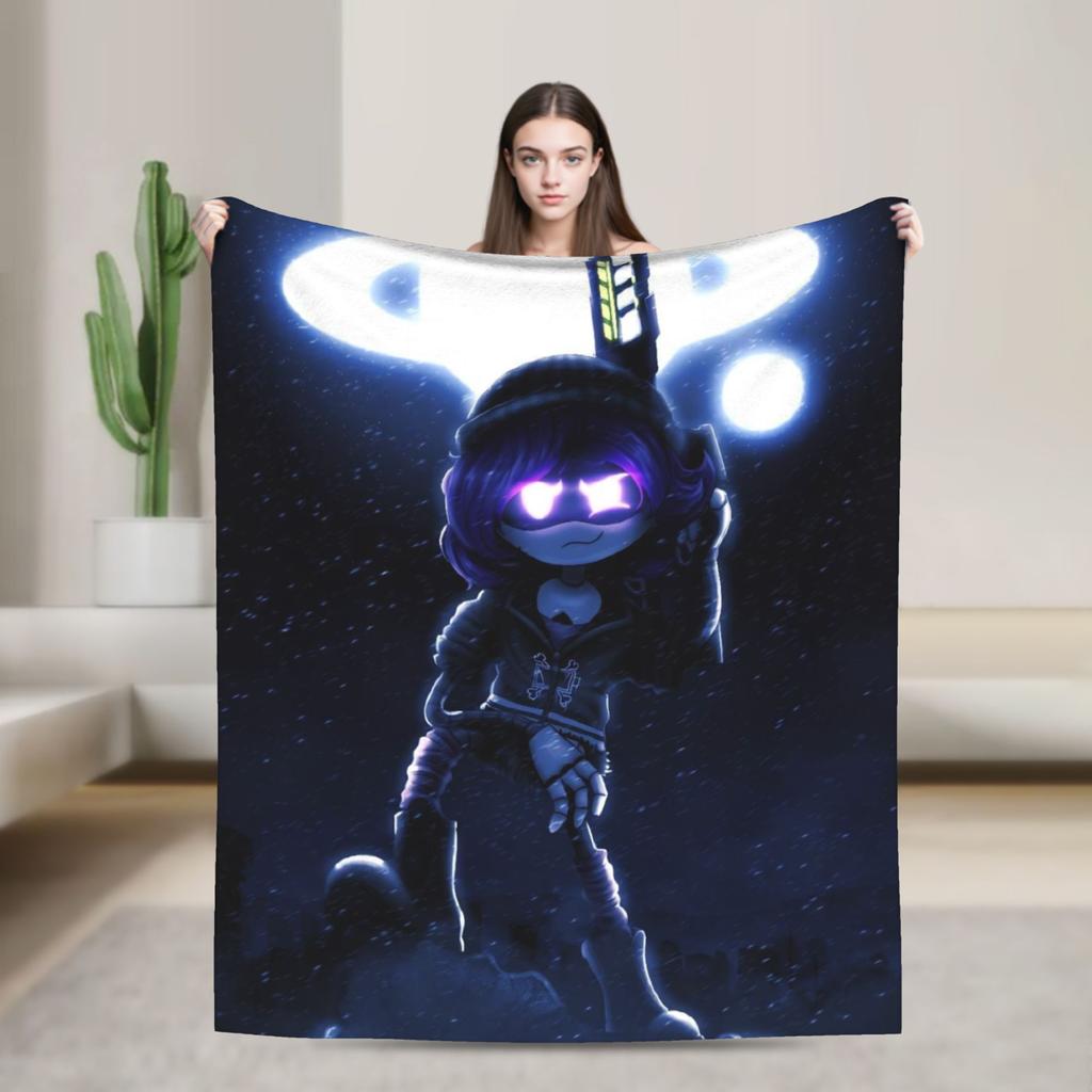 Murder Drones  Blanket Quality Super Soft  Bedding Throws Winter Children Home Decor Aesthetic Bedspread