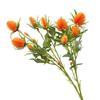Realistic Artificial Sea Holly Branch Real Touch Fake Flowers  Home Living Room Decor