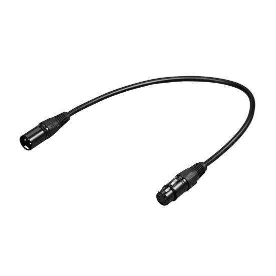 0.5/1/3/2m XLR 3 Pin Male to 5 Pin Female DMX Converter Adapter Cord Wire Cable