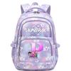 K-Pop Anime Style Unisex Large Capacity Backpack 20-35L Nylon School Bag With Arc Shoulder Straps Daily Use