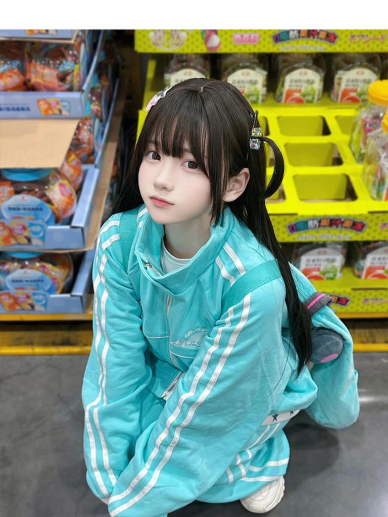 ZYOOFOV Tracksuit Set with Star Open Elastic Long Striped and Cute Available in Plus Perfect for Spring and Women's Pattern, Front, Waist, Sleeves,