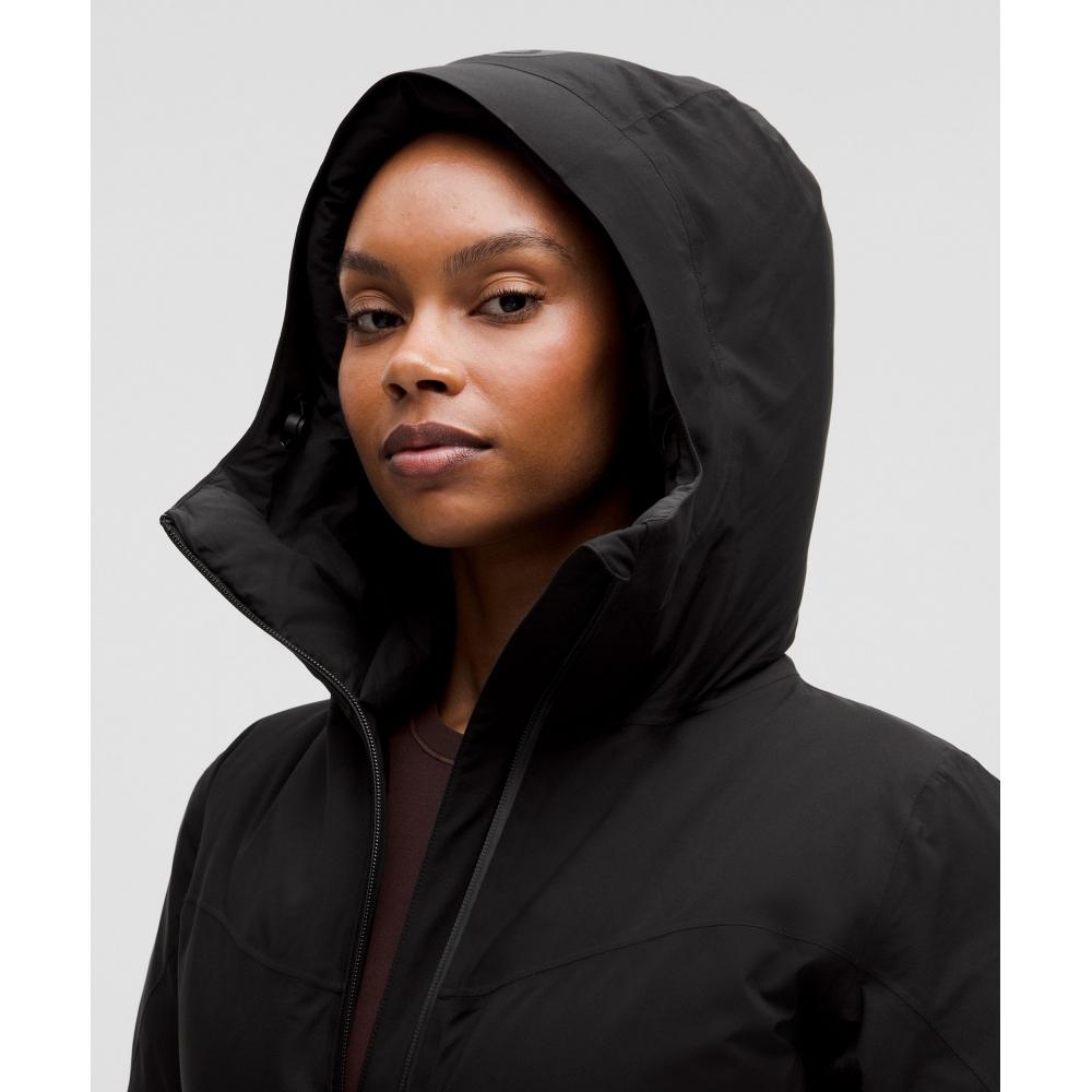 Lululemon Stretchseal  Sleet Street 600 Down Fill Jacket Black