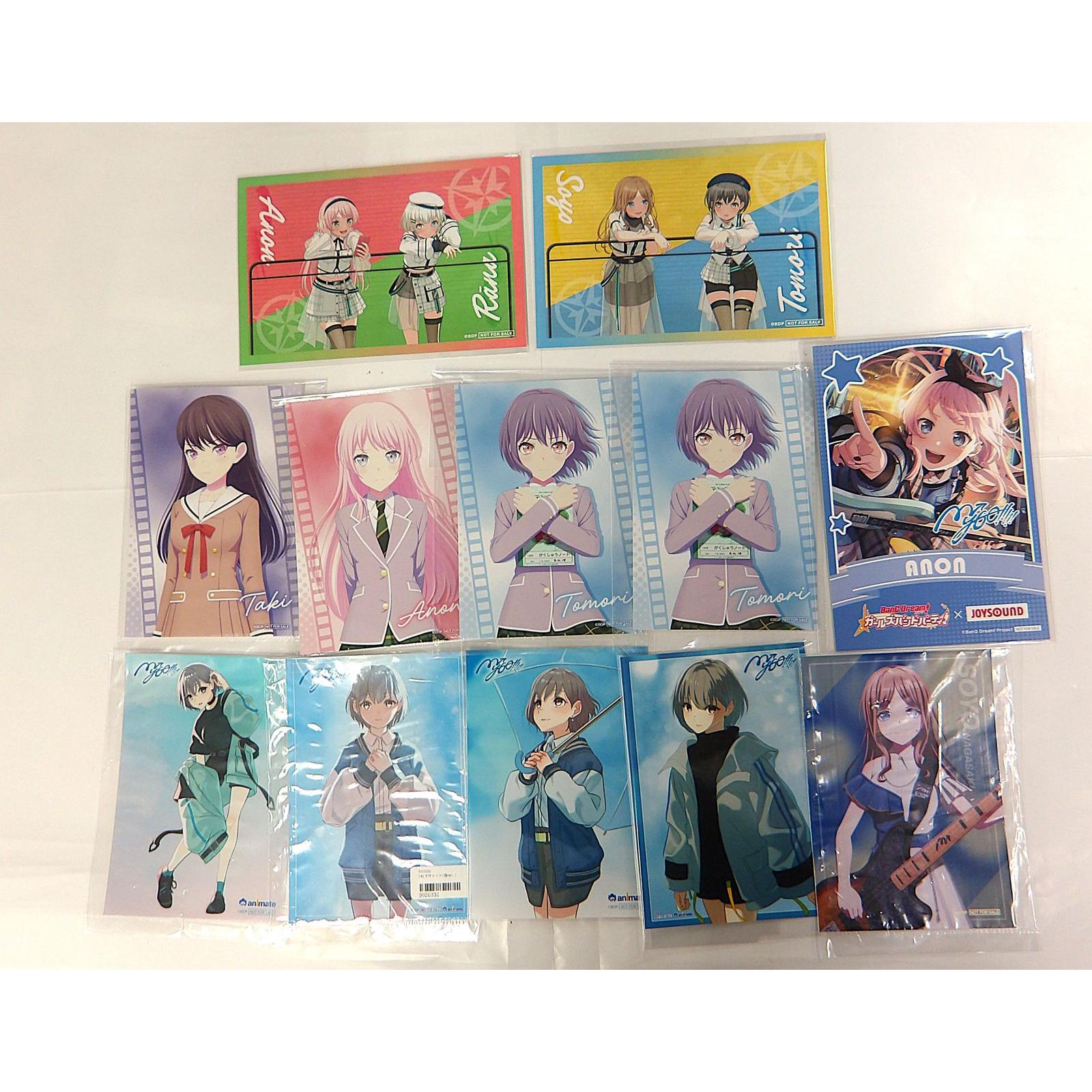 [Used] MyGO!!!!! Animate C104 Bonus Bromide Postcard