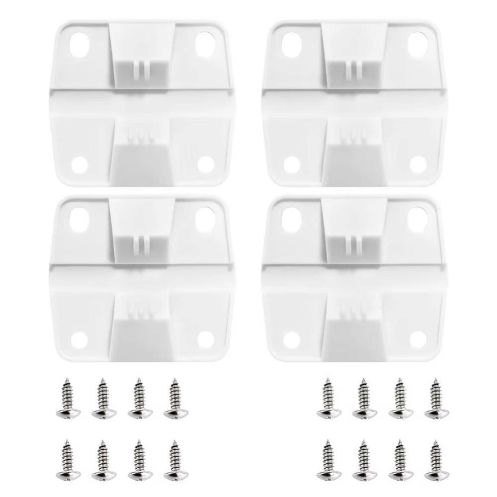 2 Pcs Hinge For Cold Chain Cabinet Replacement Part Plastic Material Plastic Hinge Storage Cabinet Outdoor Use Hinge For Cooler