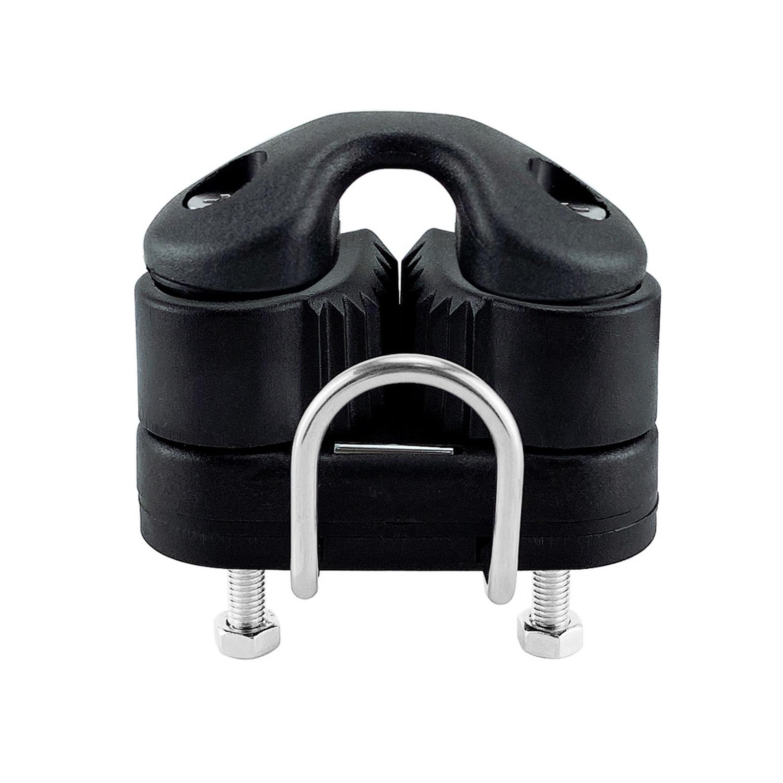 

Composite Ball Bearing Cam Cleat with Leading Ring Pilates Equipment Fast Entry Rope Wire Fairlead Sailing Accessories one size чёрный