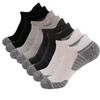 Men's Sweat-Wicking Cotton Sports Socks: Breathable, Mesh Design for Running, Hiking, Climbing, and Basketball
