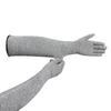 HPPE Level 5 Cut Resistant Arm Sleeves 1 Pair Anti Puncture Safety Sleeve for Glass Handling Construction Repair Work