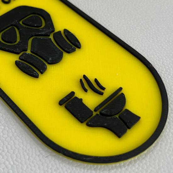 Toilet Door Knob Hanger Single-Sided Do Not Open Bathroom Door Warning Sign All Standard Doors Handle Hanging Decoration