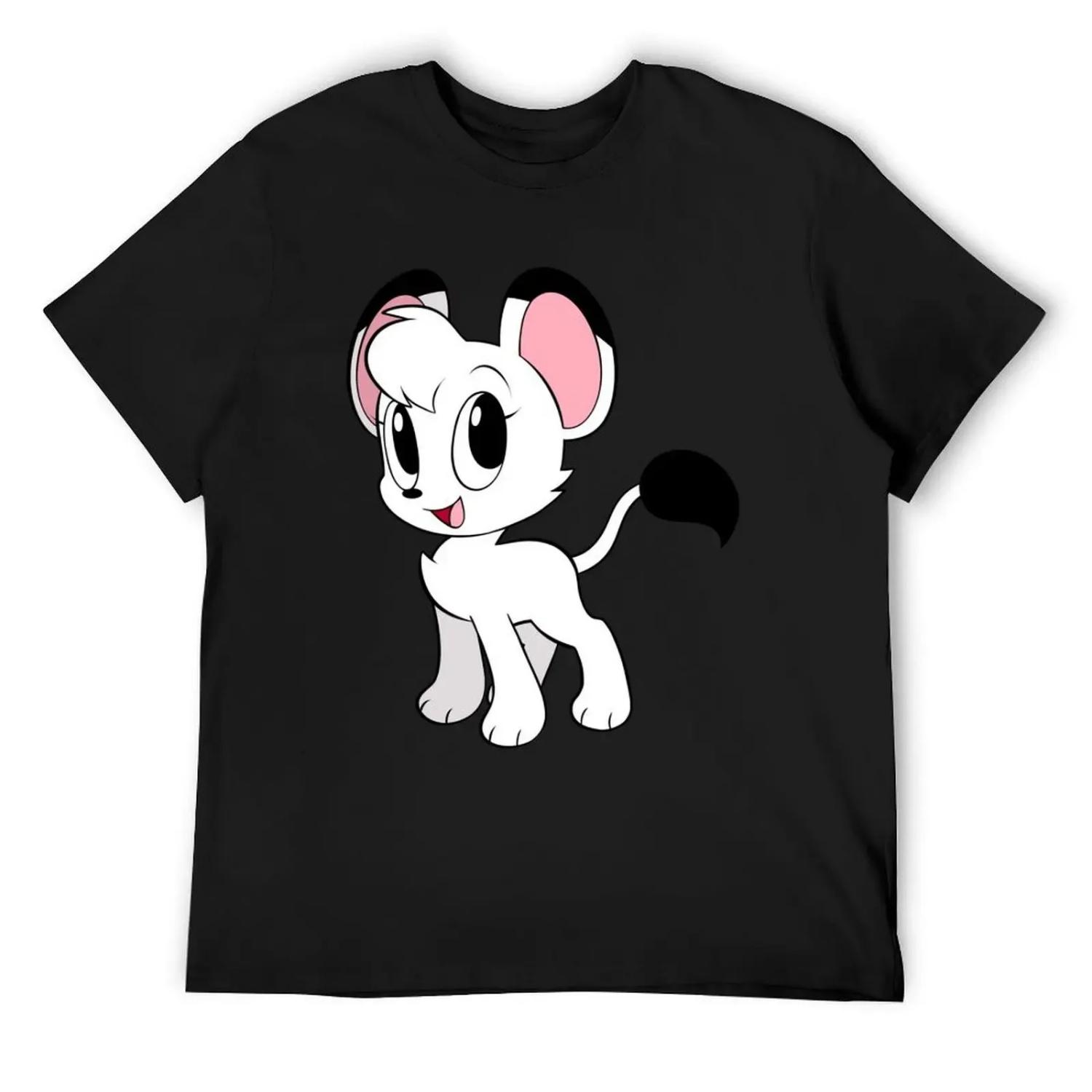 Футболка Kimba синяя архивный аниме-рубашка винтажная аниме-рубашка футболки для мужчин упаковка S